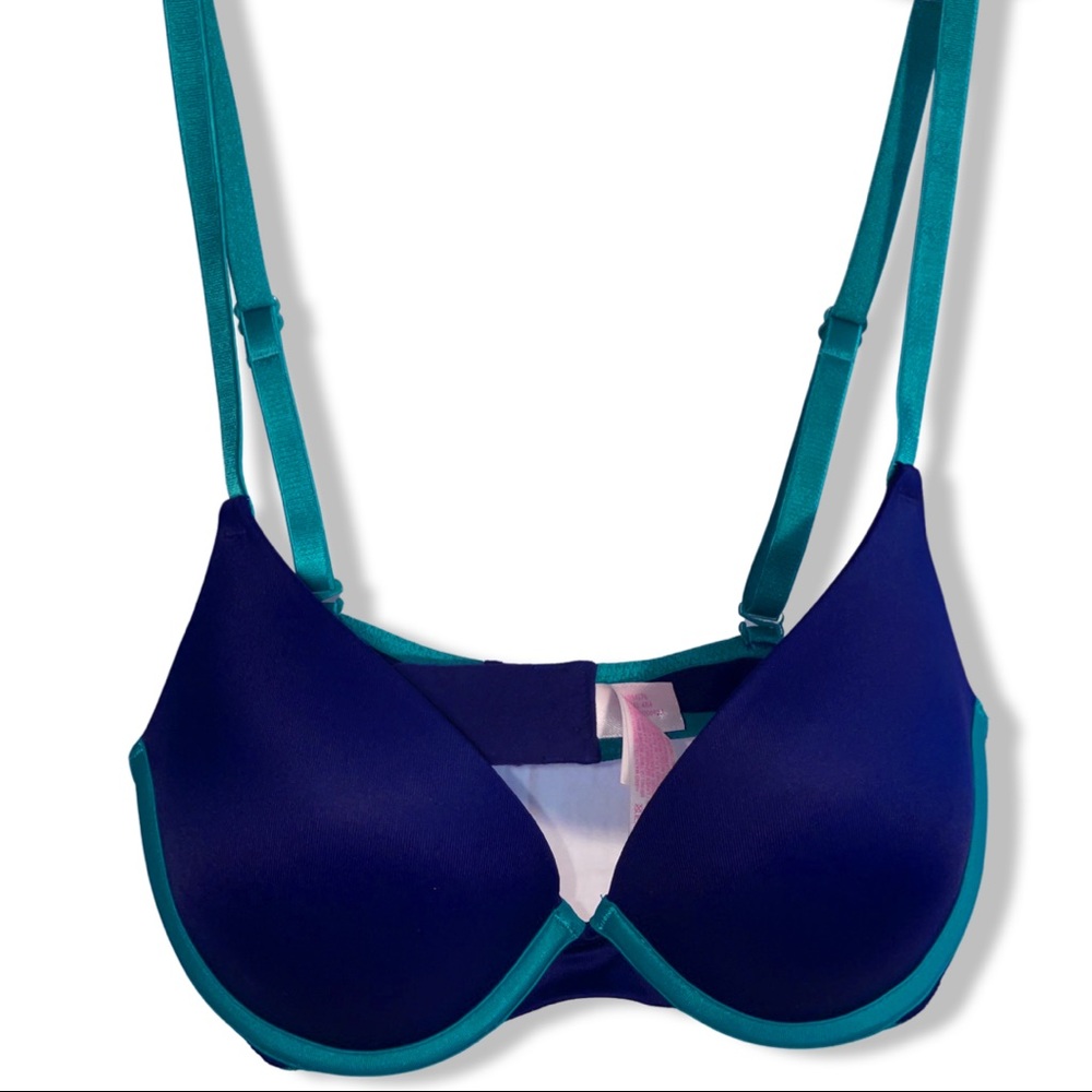 Pink Victoria Secret 32B Wear Everywhere Push Up Bra Like New